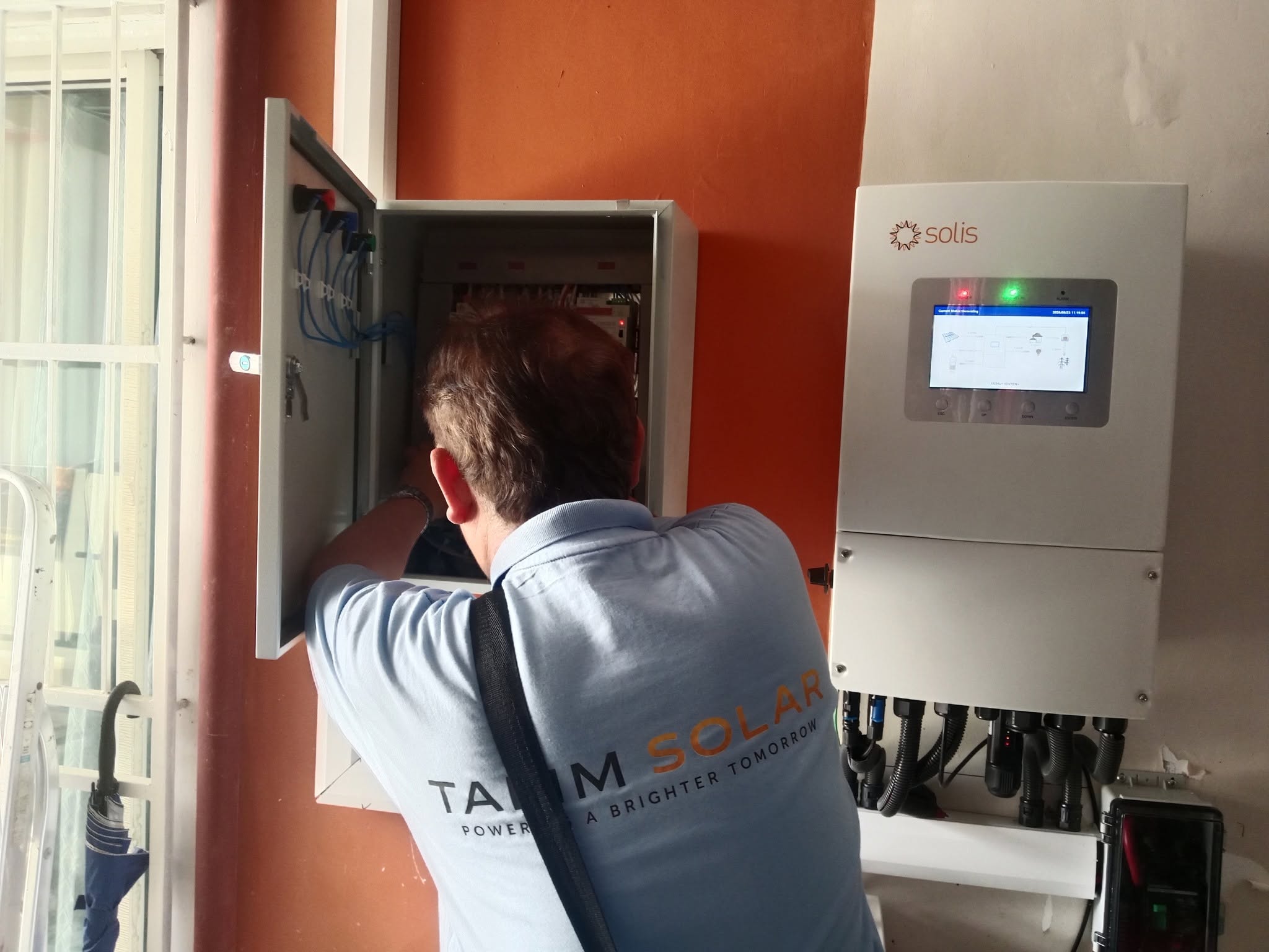 Talim Solar performance checks to system inspection